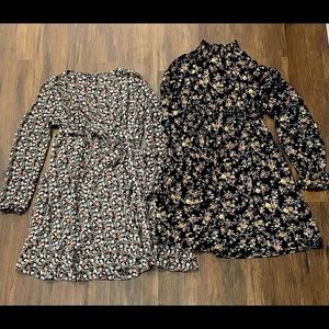 2 Large maternity dress bundle